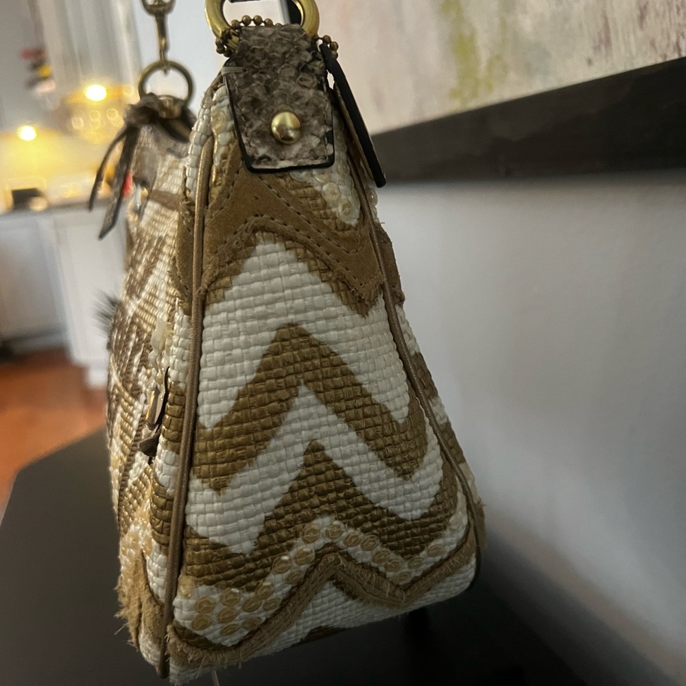Coach × Pierre Le‑Tan Collaboration Limited-Edition Illustrated Small Bag RARE - Picture 12 of 14